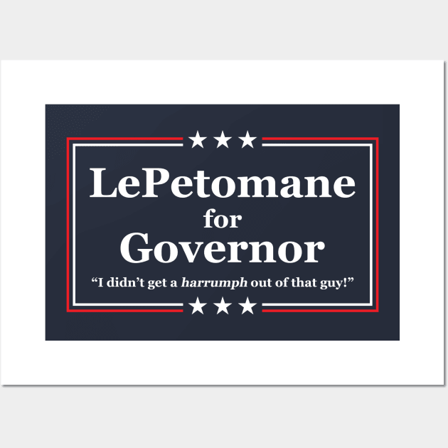 LePetomane for Governor Wall Art by GloopTrekker